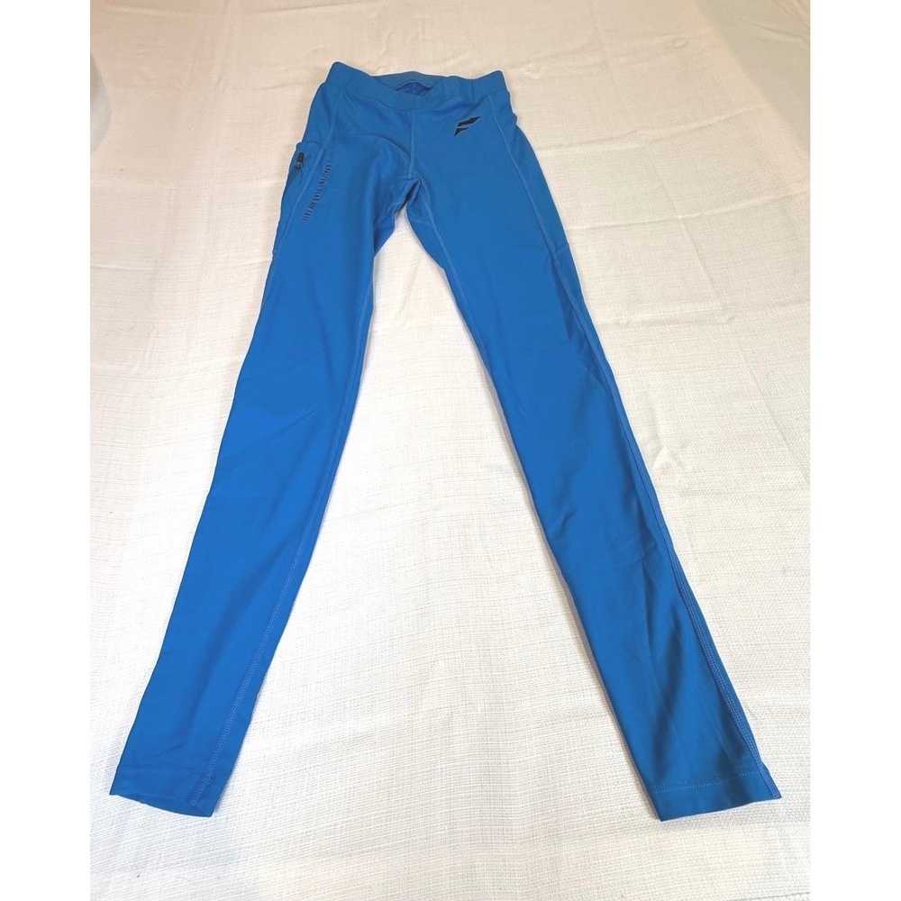 Flag Nor Fail Blue‎ Compression Leggings Zipper Pocket I Shall Not Flag Nor Fail
